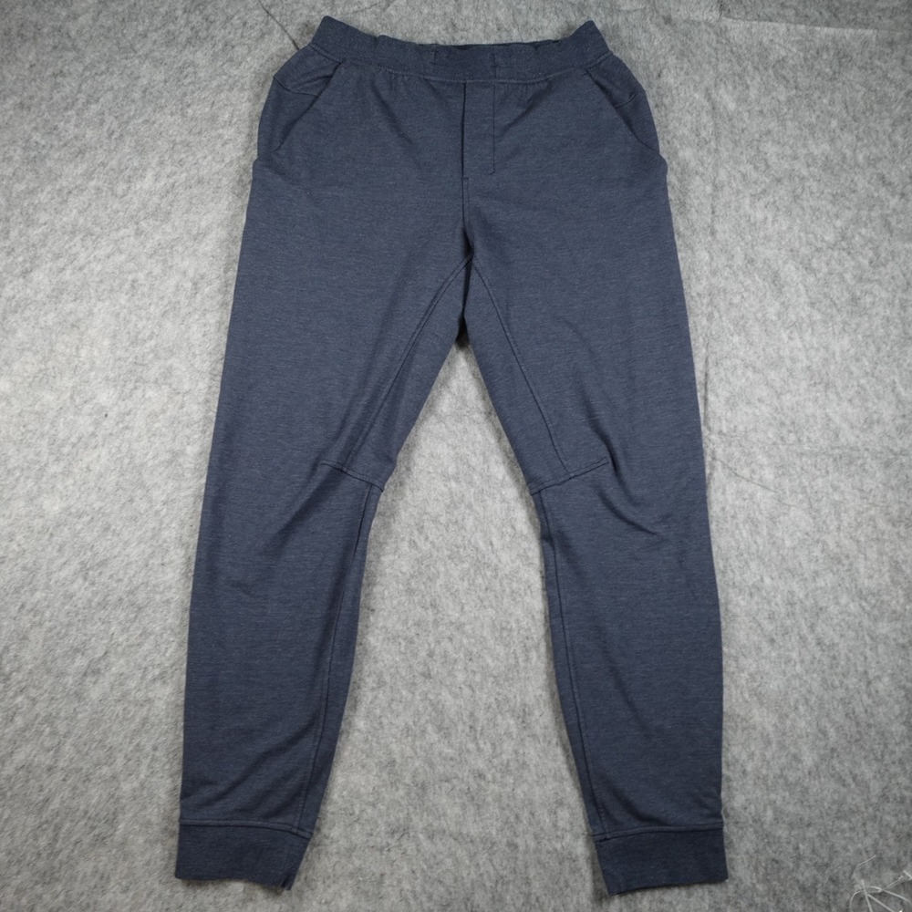 Lululemon Pant Mens Medium Heathered Navy Blue‎ City Sweat Jogger Athleisure
